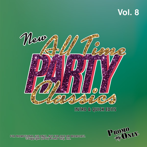 New All Time Party Classics - Intro Edits Volume 8 Album Cover