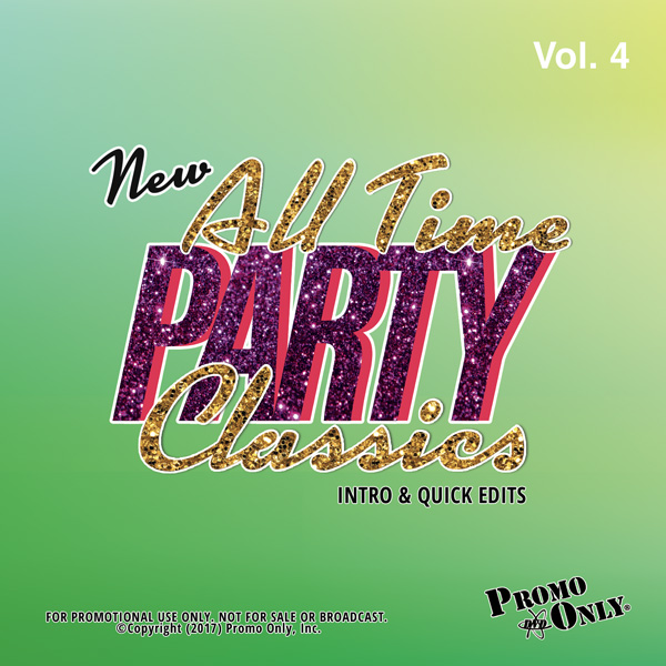 New All Time Party Classics - Intro Edits Volume 4 Album Cover