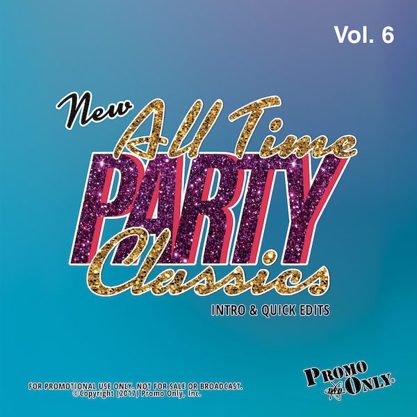 New All Time Party Classics - Intro Edits Volume 6 Album Cover